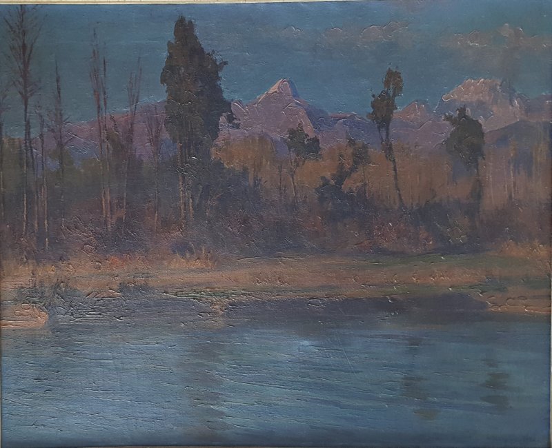 1920 - Paesaggio nei pressi di Forte dei Marmi